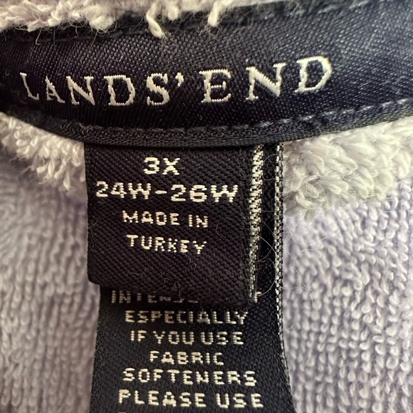 Soft Lavender Plush Robe - Picture 8 of 9